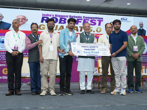 NIT Rourkela Student Achievements on NIT Rourkela Team Wins First Prize at 'Robofest Gujarat 5.0'