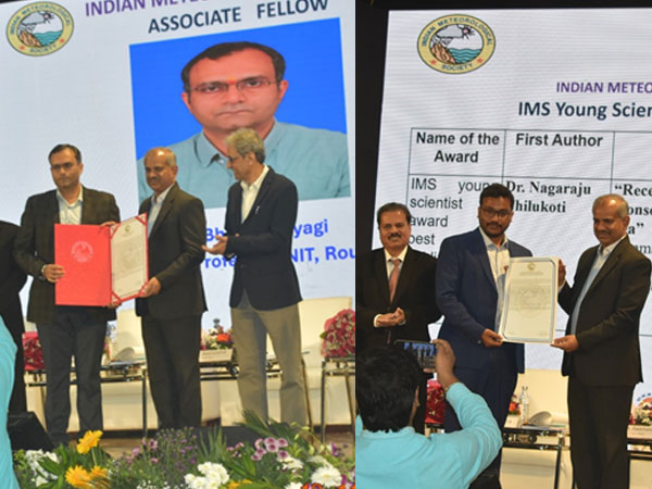 NIT Rourkela Faculty Awards Indian Meteorological Society Honours NIT Rourkela Scientists for Landmark Contributions to Climate and Atmospheric Research