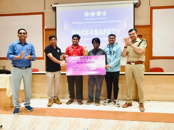 NIT Rourkela Student Achievements on Team NIT Rourkela wins the Hack4Safety: Cyber Security Hackathon: Students Build Tech Solutions for Safer Cyberspace