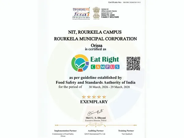 NIT Rourkela Latest News on NIT Rourkela secures an ‘Exemplary’ grade in Eat Right Campus Certification!