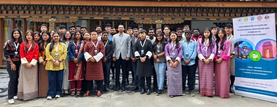 India–Bhutan Student–Faculty Exchange Programme on Solid Waste Management : NIT Rourkela